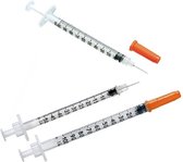 BD Microfine+ Insulinespuit 1 ml met naald 0,33mm x 12,7 mm - 10 stuks - injectiespuit met naald - 29G