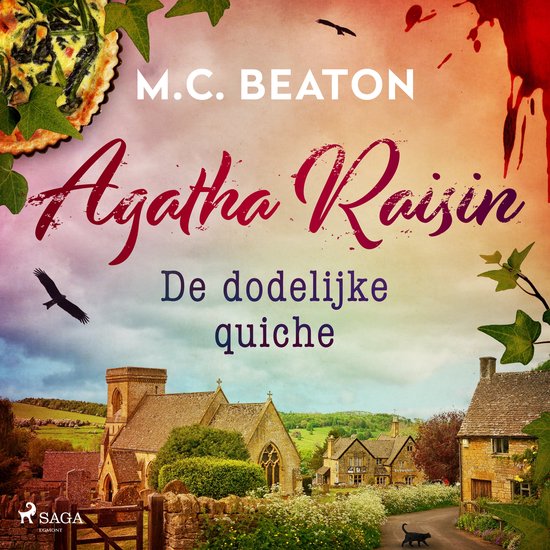 De dodelijke quiche - Agatha Raisin - cover
