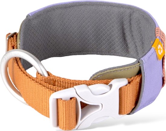 Woolly Wolf - Alpha 360 - collier - Mélange lavande - XL - lilas - violet - orange - durable