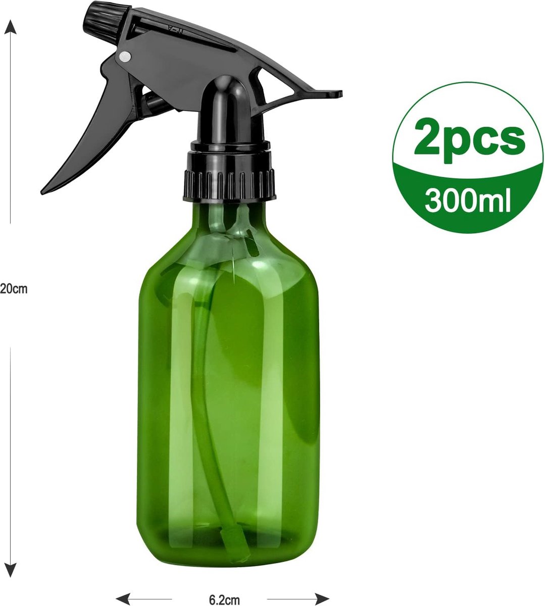 Flacons pulvérisateurs vides avec tête de pulvérisation réglable, flacon  pulvérisateur d'eau de 500 ml pour plante, flacons pulvérisateurs mignons  avec décoration de cactus, eau de jardin manuelle