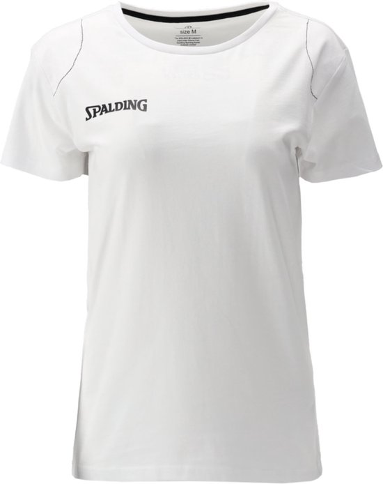 Spalding Essential T-Shirt Femmes - Wit | Taille: XS