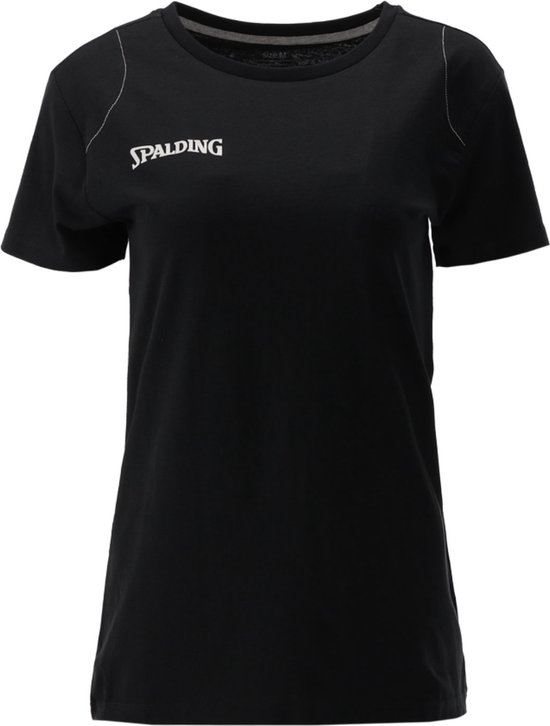 Spalding Essential T-shirt Femme - Zwart | Taille: XS