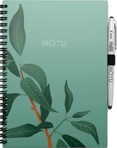 MOYU - Lovely Leaf Notebook - Uitwisbaar Notitieboek A5 Hardcover