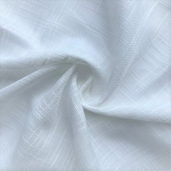 Kant En Klaar Gordijn Plooiband Lichtdoorlatend 1155 Wit 140x280 Cm