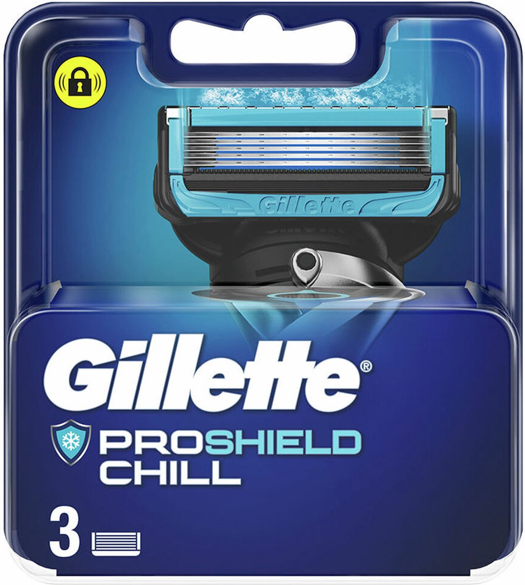 Extra scheermesje Gillette Fusion Proshield Chill 3 Onderdelen