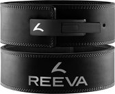 Reeva Lifting Belt (10MM) - Powerlift Riem in Maat M - Geschikt voor Powerlifting, Fitness en Bodybuilding - Lever belt voor Heren en Dames