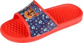 Paw Patrol Chase Rubble Boys - Rode slippers, lichte teenslippers / 25-26