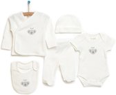 Organic baby newborn 5-delige kleding set jongens/meisjes - Koala - Newborn kleding set - Newborn set - Babykleding - Babyshower cadeau - Kraamcadeau