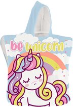 Unicorn Poncho, Rainbow - 50 x 100 cm - Polyester