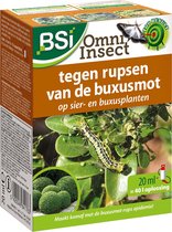 Omni Insect Buxus - Snelwerkend insecticide tegen de buxusmot - 20 ml voor 400 m²
