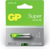 GP Super alkaline AAA-batterijen 4PK