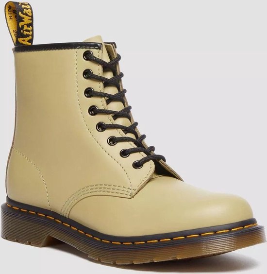 Dr. Martens - 1460 Smooth Pale Olive - Maat 36