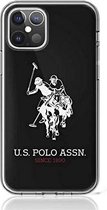 US Polo USHCP12LTPUHRBK iPhone 12 Pro Max 6.7" black/black Shiny Big Logo