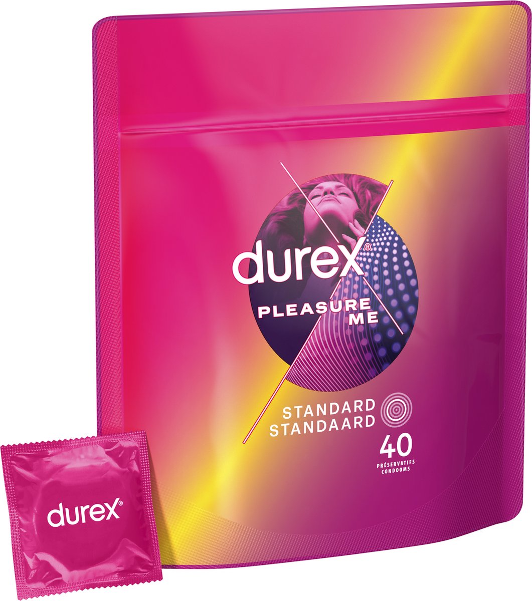 Durex Condooms - Pleasure Me - 40 stuks