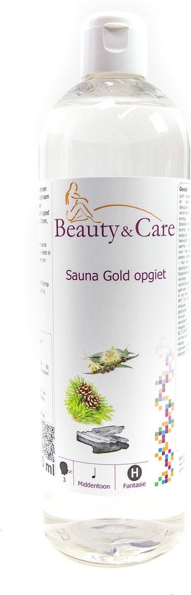 Goedkoopste Beauty & Care - Sauna Gold opgietmiddel - 500 ml. new