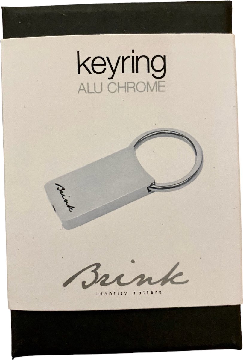 Present Time - Brink - Keyring - Sleutelhanger - RVS