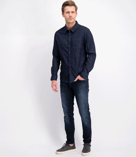 Cars Jeans - Heren Jeans - Heren - W38 X L34 - Zwart - Katoen - Blast-blue.blac