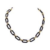 Les Cordes - PAN55 - Collier - Zwart - Hars - Juwelen - Sieraden - Dames