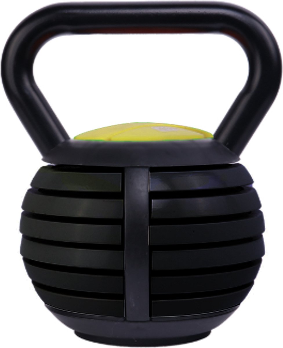 Urban Fitness Verstelbare Halterstang - Max Gewicht 18kg/40lb Zwart/Groen