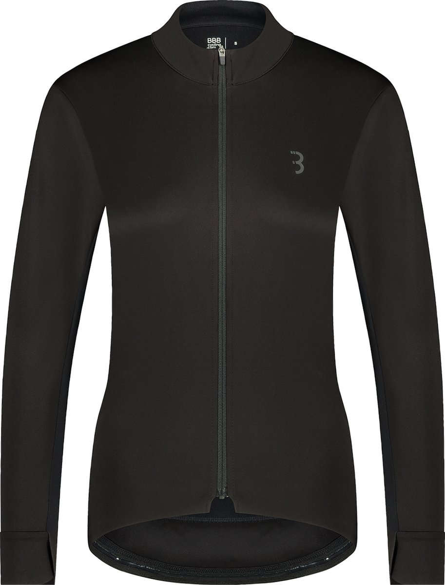 BBB Cycling Donna TriGuard Fietsjas Dames - Drie-seizoenen Wielren Fietsjack Dames - Waterafstotend Windjack – Zwart – Maat S - BBW-453