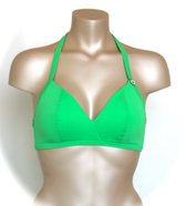 Freya - Soda - halter bikinitop - kleur: groen - Maat 80F