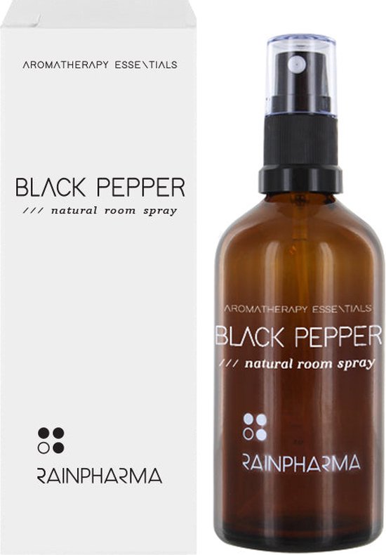 RainPharma - Natural Room Spray Black Pepper - Roomspray - 50 ml - Geurverstuivers