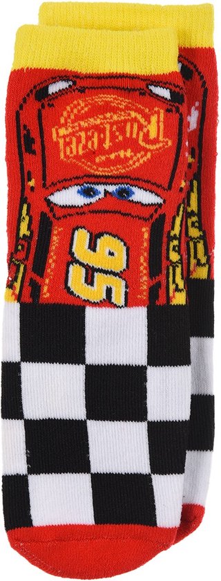 Disney Cars - Chaussettes antidérapantes Disney Cars - rouge - taille 27/30