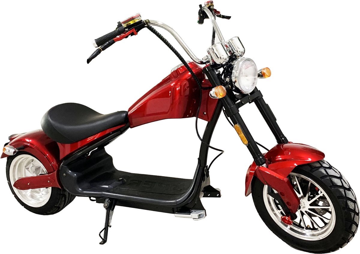 Shoppen Voor Iedereen X 12 CityCoco E-chopper-3000 W 30ah Geel | bol.com
