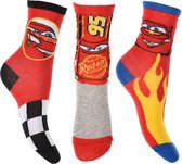 Cars - chaussettes Disney Cars - 3 paires - taille 23/26
