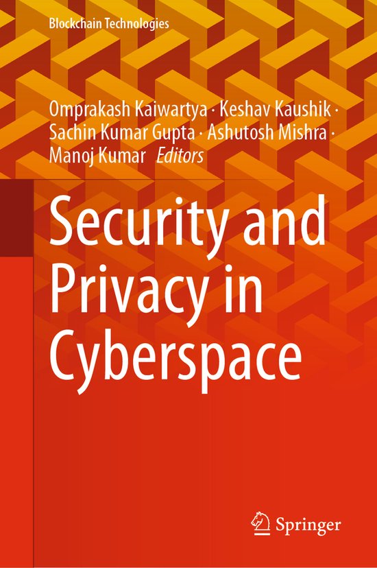 Blockchain Technologies- Security and Privacy in Cyberspace - cover