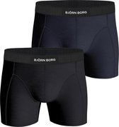 Bjorn Borg - Boxers 2 Pack Black/Blue - Heren - Maat L - Body-fit