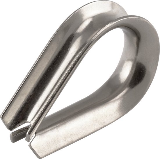 DAUMLINK® 2 Manilles Rondes, Incurvées, Matériau : Acier Inoxydable A4/Aisi 316 (2 Pièces), Connecteur De Chaînes Ou De Tampons Aux œillets (4 Mm