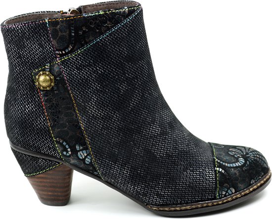 Laura Vita Dames enkellaarzen Alcizeeo 17, grootte:37 EU, kleur:Bruin