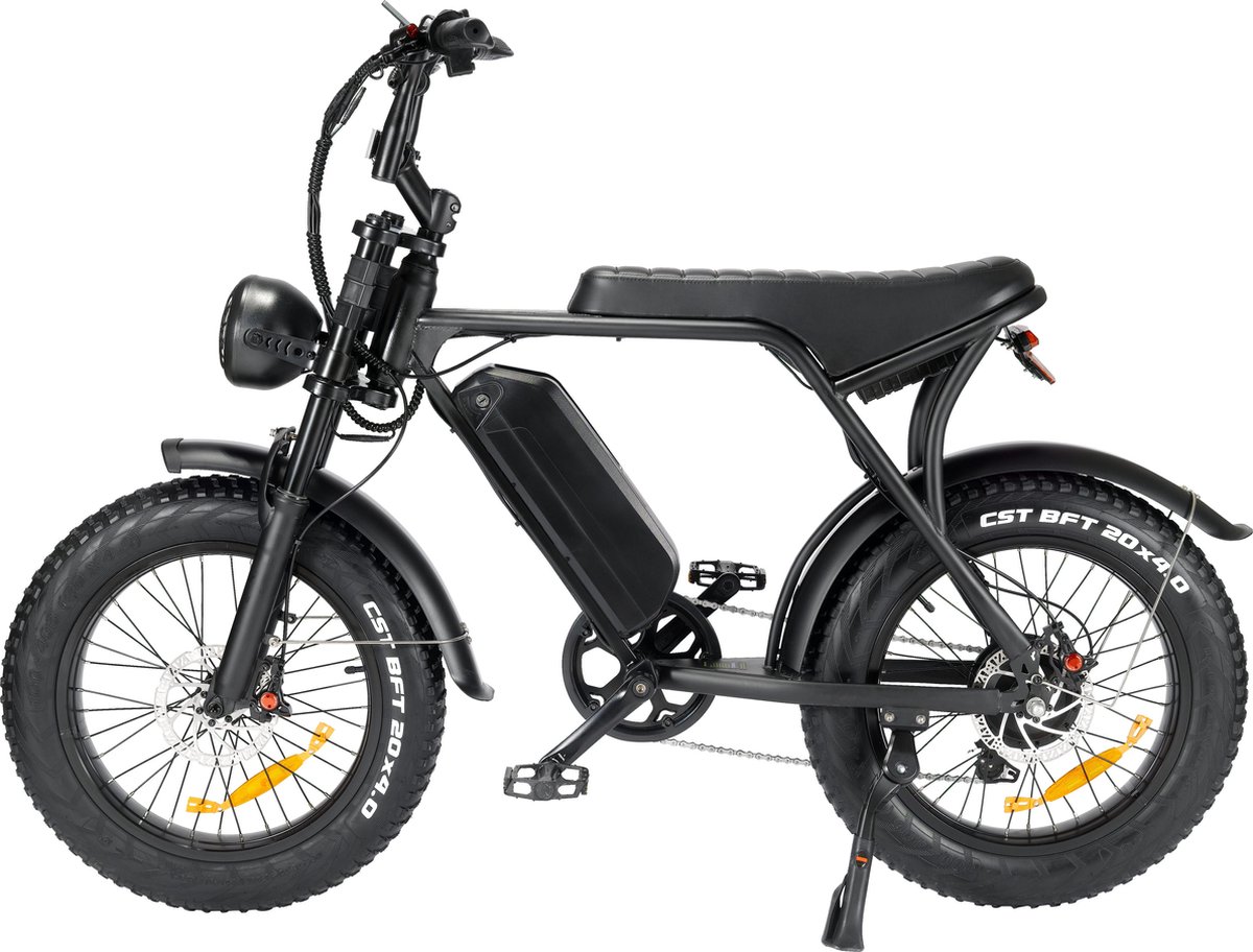 Ouxi V8.2 Model - Zwart - Spaken - Elektrische Fatbikes - Elektrische Fiets - E Bike