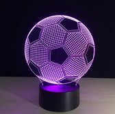 Veilleuse - Lampe LED 3D - Casque de jeu - Ne peut pas vous entendre - Lumière Wit - Lampe de bureau - Lampe d'ambiance - Cadeau - Sinterklaas - Noël