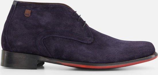 Floris van Bommel De Draver 01.00 Veterboots blauw Maat 41.5 bol