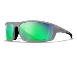 Wiley X GRID zonnebril Captivate Polarized - Green Mirror - Amber