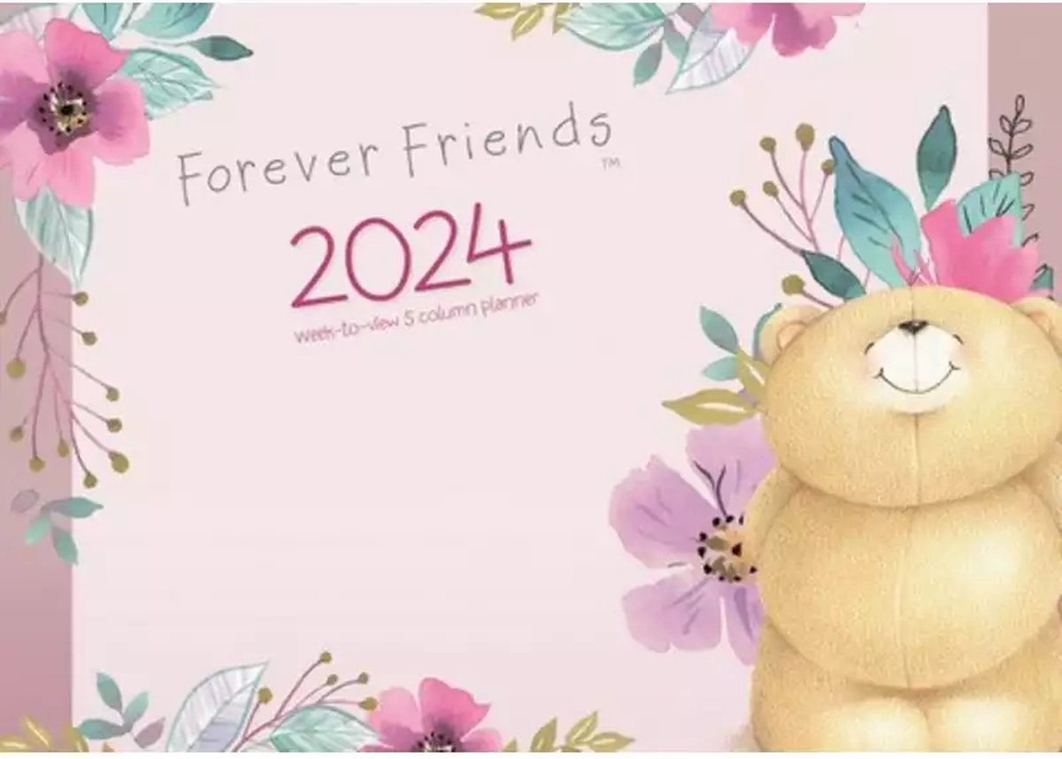 Calendrier hebdomadaire Forever Friends 2024