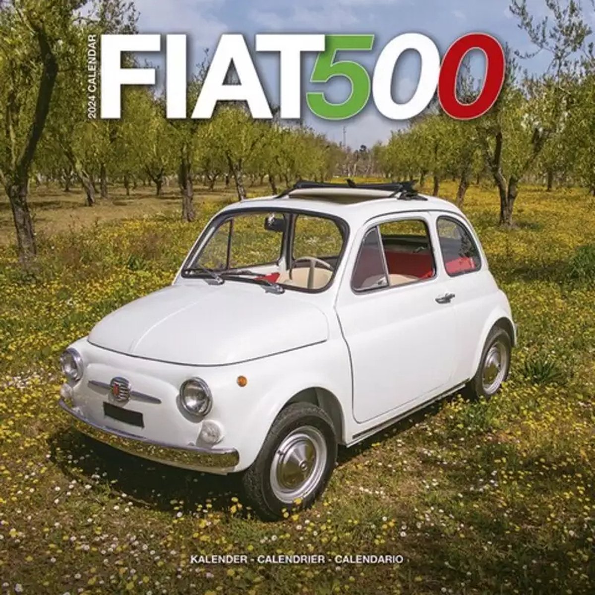 Fiat 500 Kalender 2024