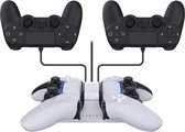 Raptor Gaming - Chargeur double blanc pour manettes PS4/PS5 DualSense