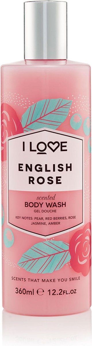 I Love - English Rose Body Wash