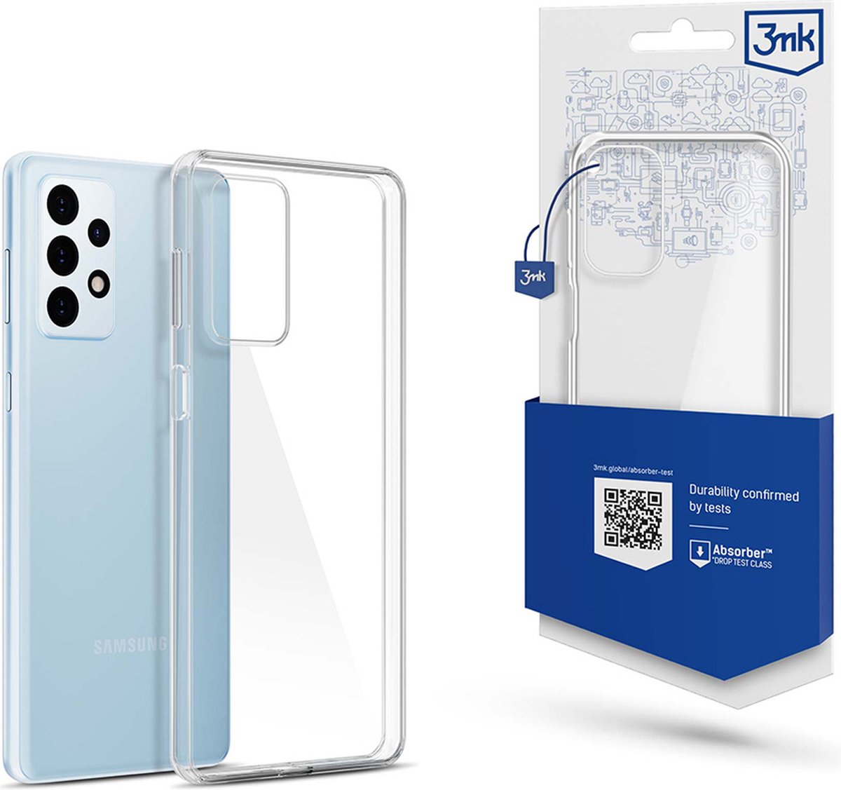 3mk - Samsung Galaxy A23 5G - Telefoonhoesje - Clear Case - Transparant