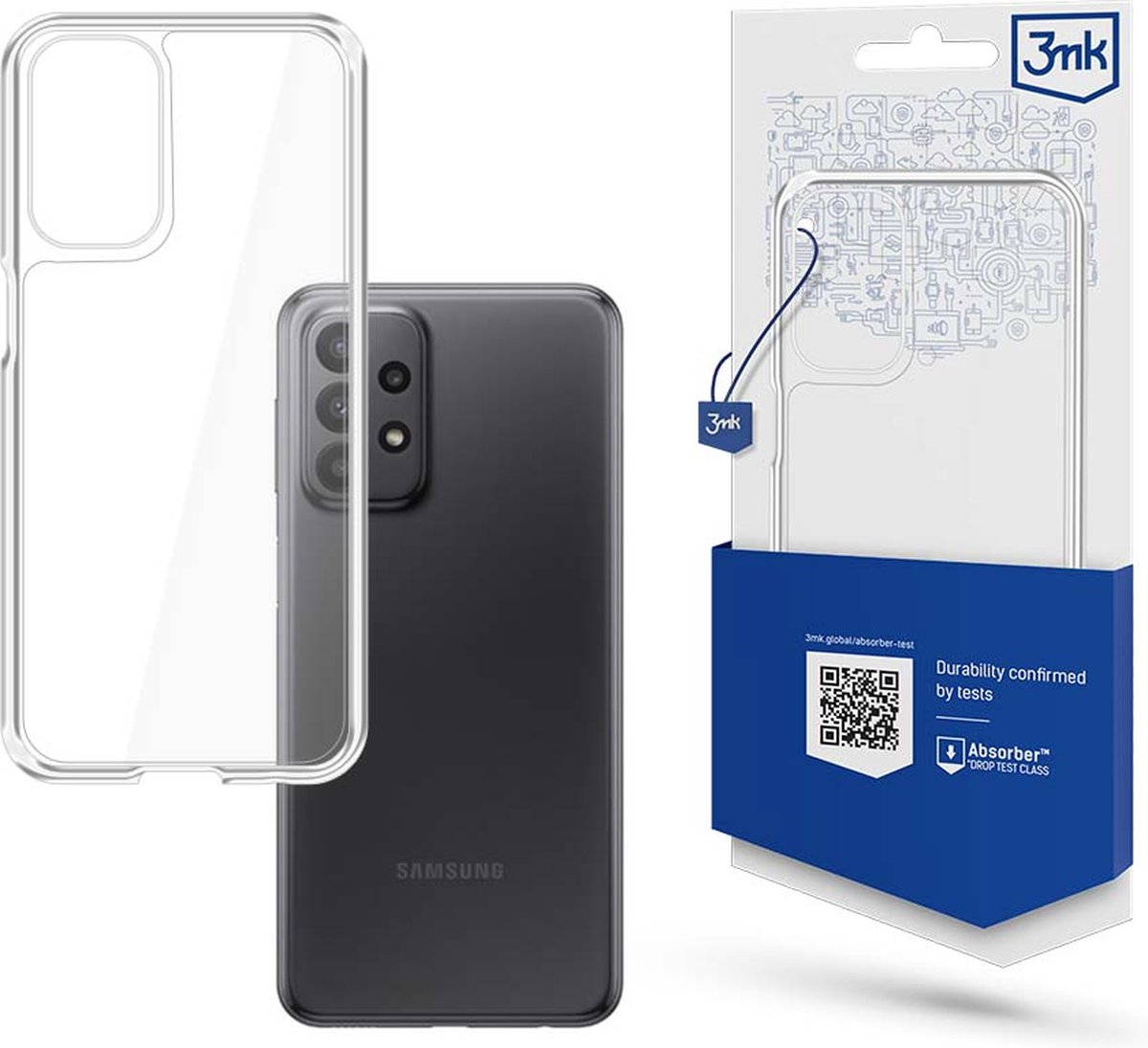 3mk - Samsung Galaxy A23 4G/5G - Telefoonhoesje - Armor Case - Transparant