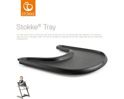 Stokke® Tray Black Voor De Tripp Trapp Kinderstoel