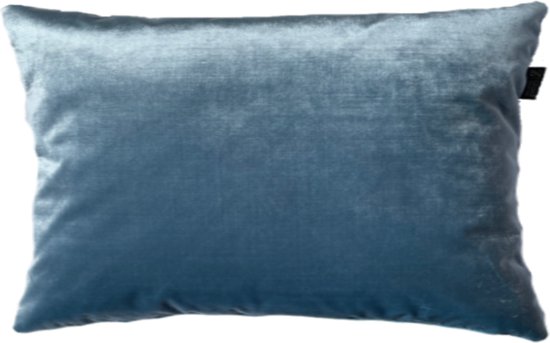 Zippi Design Shine Blue Sierkussen 40x60 cm Luxe (veren vulling) kleur blauw