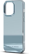 iDeal of Sweden Hoesje Geschikt voor iPhone 14 Pro Max - iDeal of Sweden Mirror Case - blauw