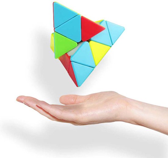 Qiyi Piramide Kubus 3X3 - speedcube - 3X3X3 Piramide Puzzel Kubus van Qiyi — afbeelding 3