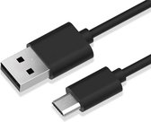 USB naar Micro-USB kabel lengte 80cm / Zwart / HaverCo