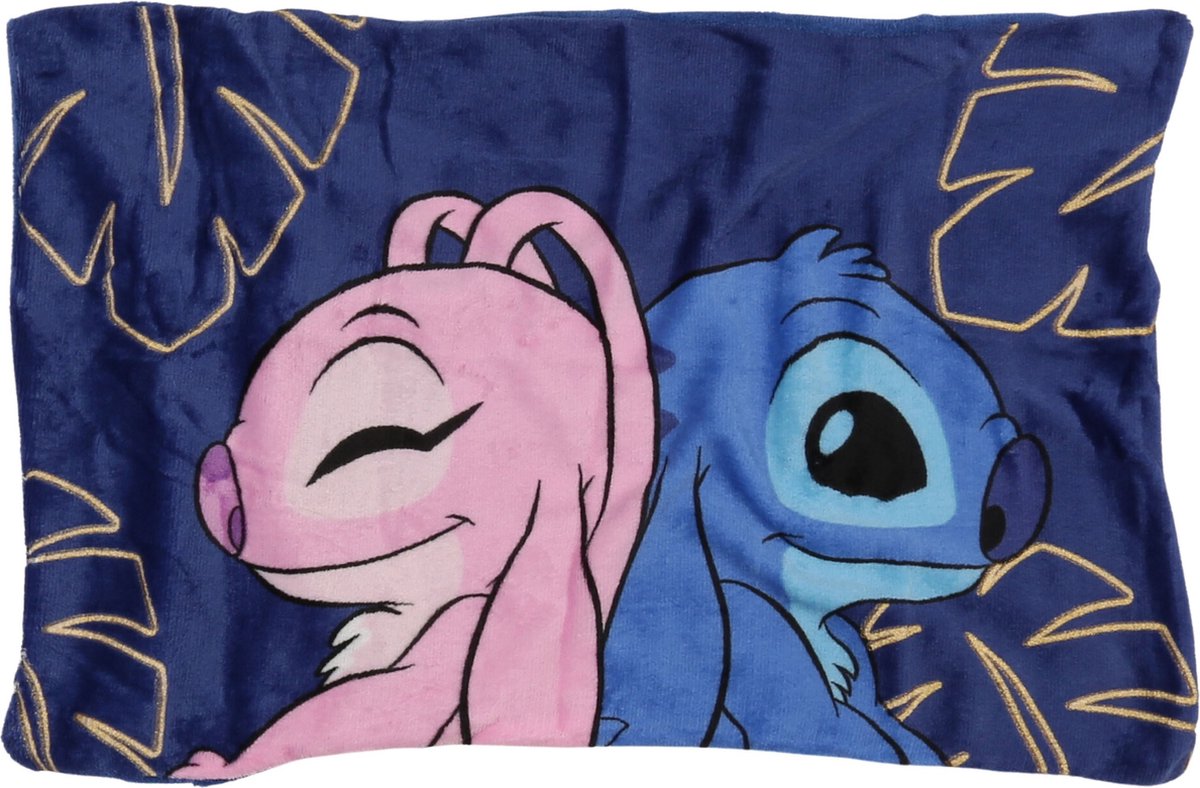 Stitch Disney - Parure de lit en polaire de Noël, 230x220 cm, OEKO