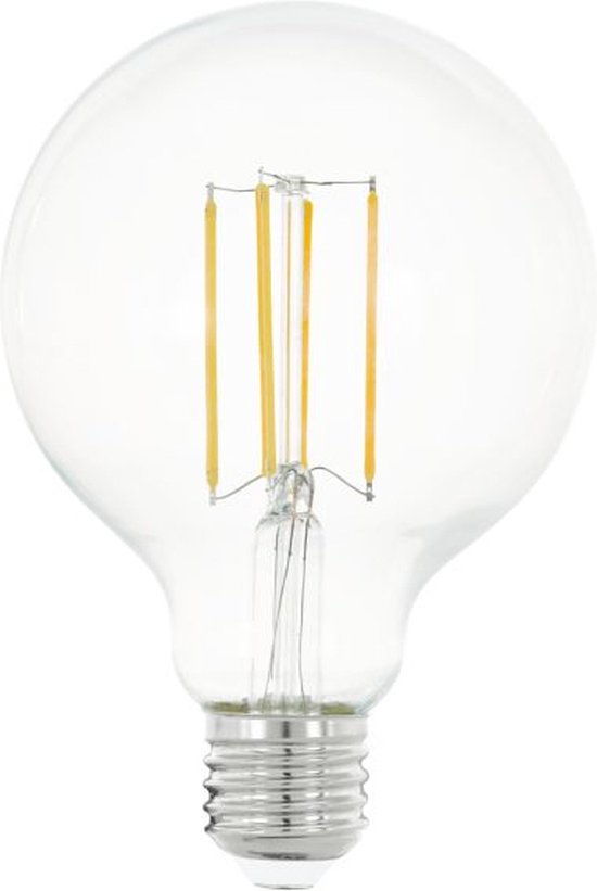 EGLO LED Lamp - E27 - 13,7 cm - Helder - 2700K